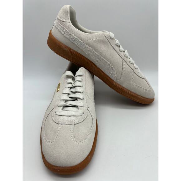 PUMA Men\'s Low-Top Army Trainer Bonanza Beige Suede 381228-01 Size 7.5 main image 5